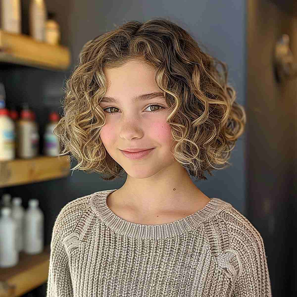 Curly hair tutorial - the half-up braid hairstyle - Hair Romance